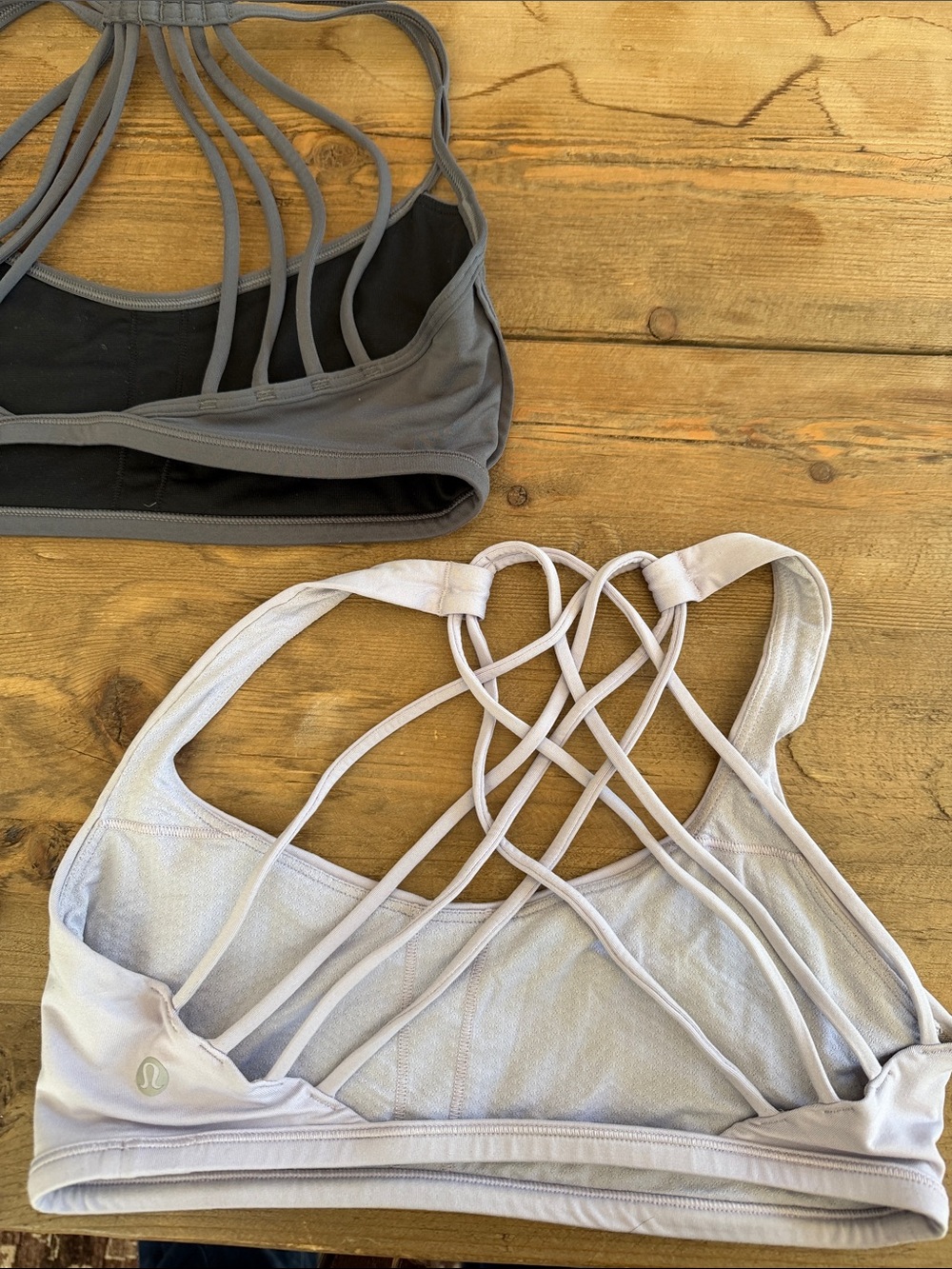 lululemon Strappy workout Tops - lavender , Charcoal, Teal SIZE 6 - Picture 6 of 7